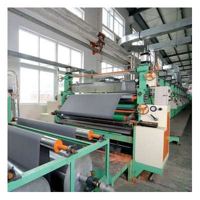 China factory wet process pu machine line for split leather